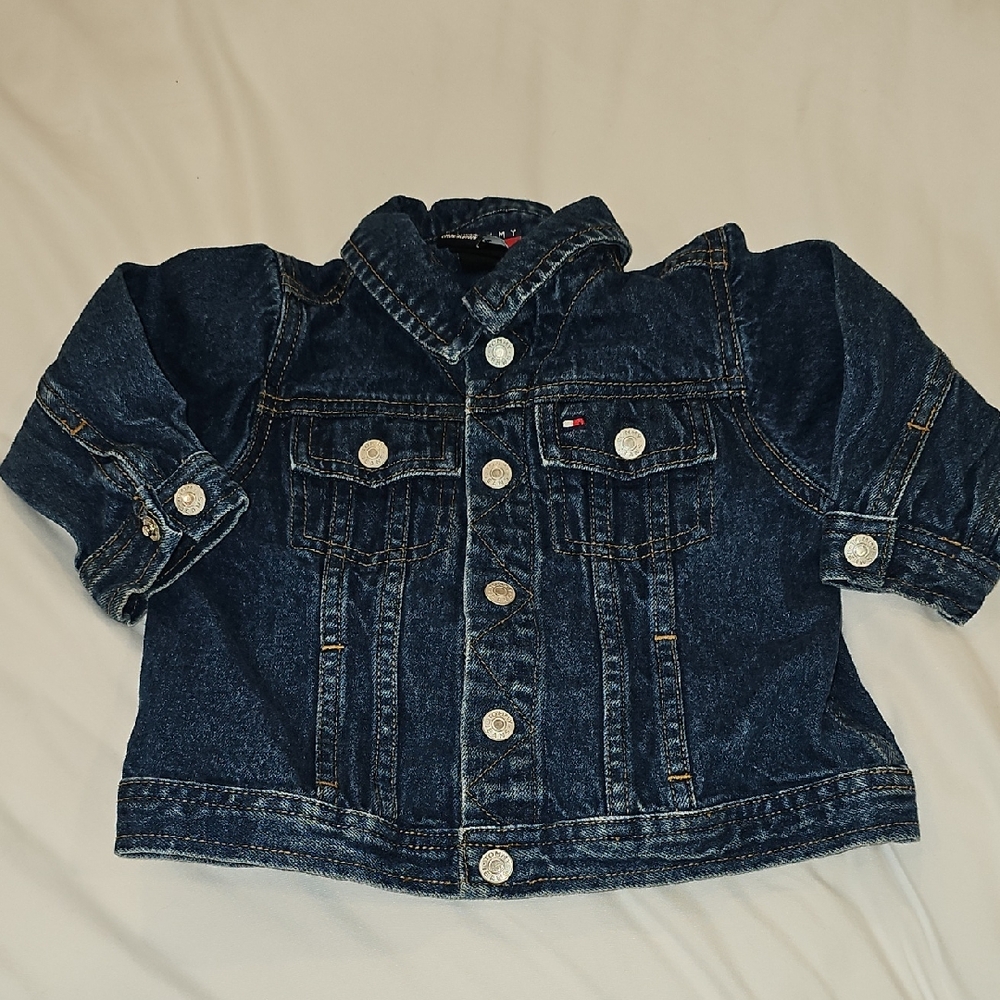 Tommy Hilfiger Kids Jean Jacket Boy Girl 12 18 Months Toddler Outerwear Coat